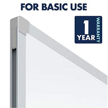 Load image into Gallery viewer, Mead Dry Erase Board, Whiteboard / White Board, 24 x 18 inches, Silver Finish Aluminum Frame (85355)
