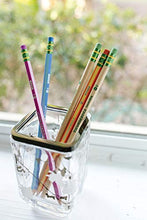 Load image into Gallery viewer, Ticonderoga X13910 Striped Wood-Cased Pencils, 2 HB Soft, Pre-Sharpened, 10 Count, Assorted Colors
