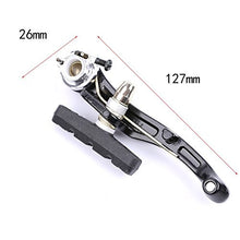 Load image into Gallery viewer, Bike Brakes Mountain Bike V Brakes Set Replacement Fit for Most Bicycle, Road Bike, MTB, BMX (Aluminum Alloy, 1 Pair)
