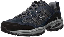 Load image into Gallery viewer, Skechers Sport Men's Vigor 2.0 Trait Memory Foam Sneaker, Navy/Grey, 10 M US
