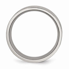 Load image into Gallery viewer, ICE CARATS Titanium Grooved Yellow Plated 8mm Brushed Wedding Ring Band Size 11.50 Fashion Jewelry for Women Gifts for Her

