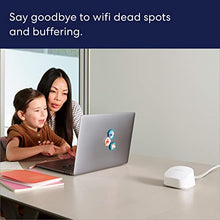 Load image into Gallery viewer, Introducing Amazon eero 6+ dual-band mesh Wi-Fi 6 system, with built-in Zigbee smart home hub and 160MHz client device support (3-pack)
