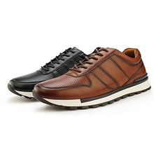 Load image into Gallery viewer, MERRYLAND Men's Classic Business Casual Dress Breathable Lace-up Oxford Shoes,Tan PU 7 M US
