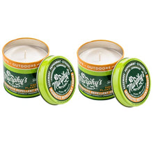 Load image into Gallery viewer, Murphy's Naturals Mosquito Repellent Candle | DEET Free | Made with Plant Based Essential Oils and a Soy/Beeswax Blend | 30 Hour Burn Time | 9oz | 2 Pack
