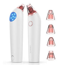 Load image into Gallery viewer, Blackhead Remover Vacuum - Xpreen Face Vacuum Pore Cleanser, Pore Vacuum Rechargeable Black Head Suctioner Removel Tool, Blackhead Vacume with 4 Adjustable Suction Porbes, Pore Vaccume for Face Care
