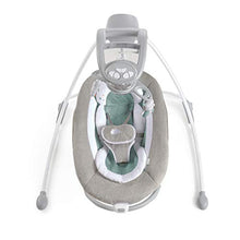 Load image into Gallery viewer, Ingenuity DreamComfort Inlighten Cradling Swing &amp; Rocker - Foldable Plug-in Swing - Pemberton (12321)
