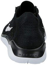 Load image into Gallery viewer, Nike Womens WMNS Free RN Flyknit 2018 942839 001 - Size 8.5W Black/White
