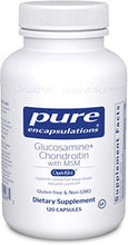Load image into Gallery viewer, Pure Encapsulations - Glucosamine + Chondroitin with MSM - Healthy Cartilage Strength and Resilience - 120 Capsules
