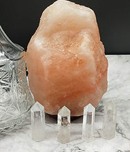 Load image into Gallery viewer, Luckeeper Healing Crystal Wands | 2" Clear Quartz Crystal Wand &amp; Rose Quartz Crystal Points,Black Obsidian| 6 Faceted Reiki Chakra Meditation Therapy
