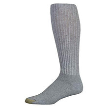 Load image into Gallery viewer, Gold Toe Men's Ultra Tec Performance Over-The-Calf Athletic Socks, Multipairs, Grey Heather (3-Pairs), Large
