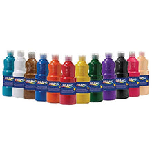 Load image into Gallery viewer, Prang® Ready-to-Use Tempera Paint, 16 Oz, Assorted Colors, Pack of 12
