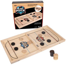Load image into Gallery viewer, Crazy Games AST Sling Puck Game, Sling Games Fast Sling Puck Table Game Paced Sling Puck Winner Wood Board Sport Toys
