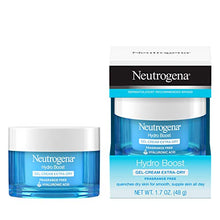 Load image into Gallery viewer, Neutrogena Hydro Boost Hyaluronic Acid Hydrating Gel-Cream Face Moisturizer to Hydrate &amp; Smooth Extra-Dry Skin, Oil-Free, Fragrance-Free, Non-Comedogenic &amp; Dye-Free Face Lotion, 1.7 oz
