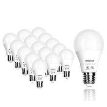 Load image into Gallery viewer, Tenergy 9W LED 60w Equivalent Light Bulb A19 LED Light Bulbs, 750 Lumens Energy Saving Lamp Soft/Warm White 2700K Lights, 16-Pack, Non-Dimmable
