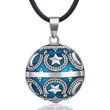 Load image into Gallery viewer, EUDORA Harmony Ball Moon and Star Music Chime Ball Pendant Necklace for Women Baby Girls Nice Jewellry Charming Gift, 45inch
