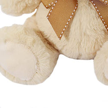 Load image into Gallery viewer, WILDREAM Teddy Bear Stuffed Animal Plush with Ribbon Bow-Ties, Cute Teddy Bears Stuffed Animals Plush for Kids Boys Girls, Gifts for Birthday/Christmas/Valentine's Day- 8 Inch (Beige)
