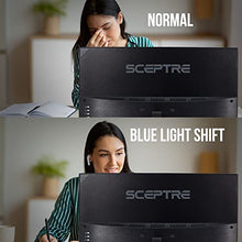 Load image into Gallery viewer, Sceptre Curved 24" 75Hz Professional LED Monitor 1080p 98% sRGB HDMI VGA Build-in Speakers, Machine Black 2021
