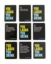 Load image into Gallery viewer, You Laugh You Drink - The Drinking Game for People Who Can't Keep a Straight Face [A Party Game]
