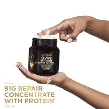 Load image into Gallery viewer, L'Oreal Paris Elvive Total Repair 5 Power Restore Multi Use Treatment with 91g of Repair Concentrate with Protein per Jar, 23 fl. oz.
