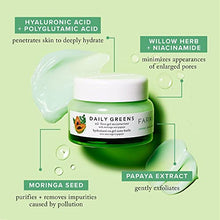 Load image into Gallery viewer, Farmacy Daily Greens Oil Free Gel Face Moisturizer - Daily Facial Moisturizing Cream with Hyaluronic Acid (1.7 Fl Oz)
