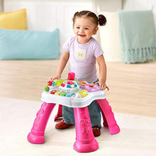 Load image into Gallery viewer, VTech Sit-To-Stand Learn &amp; Discover Table, Pink
