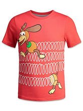 Load image into Gallery viewer, Disney Pixar Toy Story Boys 4 Pack T-Shirts Woody Buzz Lightyear Rex Slinky Dog 4T
