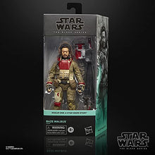 Load image into Gallery viewer, Star Wars The Black Series Baze Malbus 6-Inch-Scale Rogue One: A Story Collectible Action Figure, Toys for Kids Ages 4 and Up,F2898
