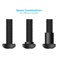 Load image into Gallery viewer, PERLESMITH Universal TV Mounting Hardware Kit Fits Most TVs, Includes M4, M5, M6 and M8 TV Screws, Washers and Spacers for TV and Monitor Mounting up to 80 inches, PSUHP
