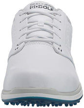 Load image into Gallery viewer, Skechers Women's Elite 3 Spikeless Waterproof Golf Shoe, White/Navy Leather, 9 M US
