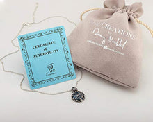 Load image into Gallery viewer, PZ Paz Creations .925 Sterling Silver Roman Glass Pendant Necklace
