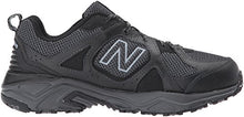 Load image into Gallery viewer, New Balance Men's 481 V3 Trail Running Shoe, Black/Magnet/Metallic Silver, 7 M US
