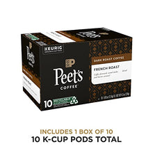 Load image into Gallery viewer, Peet's Coffee, French Roast - Dark Roast Coffee - 10 K-Cup Pods for Keurig Brewers (1 Box of 10 K-Cup Pods)
