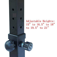 Load image into Gallery viewer, KLB Sport Height Adjustable Utility Flat Weight Bench (Black)
