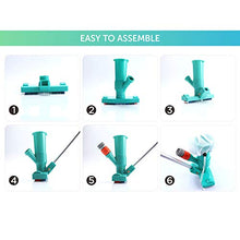 Load image into Gallery viewer, POOLWHALE Portable Pool Vacuum Jet Underwater Cleaner W/Brush,Bag,4 Section Pole of 48"(No Garden Hose Included),for Above Ground Pool,Spas,Ponds &amp; Fountains
