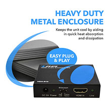 Load image into Gallery viewer, 4K Audio Extractor HDMI by OREI, UltraHD 4K @ 60Hz 18G HDMI 2.0 Audio Converter SPDIF + 3.5mm Output HDCP 2.2 - Dolby Digital/DTS Passthrough CEC, HDR, Dolby Vision, HDR10 Support (HDA-912)
