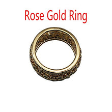 Load image into Gallery viewer, Hermosa Jewelry 18K Rose Gold Plating Gemstone Ring Set Garnet Amethyst Peridot Morganite 7 8 9 (7)
