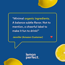 Load image into Gallery viewer, Lemon Perfect, Organic Cold-Pressed Lemon Water, Squeezed from Real Fruit, Flavored Water, Sugar-Free, Keto Certified, No Artificial Ingredients, Variety Pack (12-Pack)
