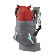 Load image into Gallery viewer, Infantino Cuddle Up Ergonomic Carrier, Face-in Front Carry &amp; Back Carry with Removable Character Canopy Hood - Fox
