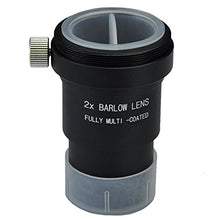 Load image into Gallery viewer, Gosky 1.25" Moon Filter &amp; 2X Barlow Lens Kit + Cell Phone Adapter Mount
