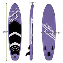 Load image into Gallery viewer, FBSPORT 10'6'' Premium Inflatable Stand Up Paddle Board, Yoga Board with Durable SUP Accessories &amp; Carry Bag | Wide Stance, Surf Control, Non-Slip Deck, Leash, Paddle and Pump for Youth &amp; Adult
