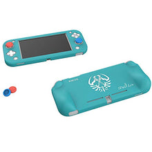 Load image into Gallery viewer, SMOS Silicone Case for Nintendo Switch Lite, Protective Cover Case Anti-Scratch and Non-Slip Rubber Case for Nintendo Switch Lite Console (Malachite Green(Convex Style))
