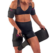 Load image into Gallery viewer, Arm Trimmers &amp; Thigh Trimmer for Women &amp; Men for Arm Slimming - Arm Slimmers &amp; Thigh Sweat Bands for Women - Arm and Thigh Trimmers for Weight Loss - Sweat Belt &amp; Body Wraps for Weight Loss
