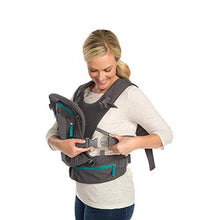Load image into Gallery viewer, Infantino Carry On Baby Carrier with 6 Pockets for Diapers, Wipes, Pacifier, Phone &amp; Keys and Ergonomic Seat
