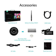 Load image into Gallery viewer, HUION KAMVAS 20 Drawing Pen Display Graphics Monitor Tilt Function Battery-Free Stylus 8192 Pen Pressure - 19.5 Inches
