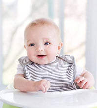 Load image into Gallery viewer, Burt's Bees Baby - Bibs, 4-Pack Lap-Shoulder Drool Cloths, 100% Organic Cotton with Absorbent Terry Towel Backing (Heather Grey)
