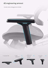 Load image into Gallery viewer, NOLOGO Ergonomic Adjustable Office Chair with Lumbar Support and Rollerblade Wheels - High Back with Breathable Mesh - Breathable Cushion - Adjustable Head &amp; Arm Rests, Seat Height - Reclines
