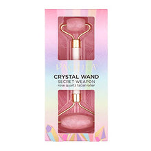Load image into Gallery viewer, Pacifica Beauty Rose Quartz Face Roller for Face, Eyes, Neck, Body Muscle Relaxing &amp; Treating Fine Lines and Wrinkles, Facial Beauty Roller Skin Care Tools, Face Massage Tool, Vegan, Pink
