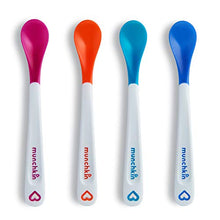 Load image into Gallery viewer, Munchkin White Hot Infant Safety Spoons, 4 Count
