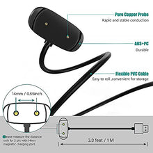 Load image into Gallery viewer, TUSITA [2-Pack] Charger Compatible with Amazfit GTR 2, GTR 2e, GTS 2, GTS 2e, GTS2 Mini, Pop, Pop pro, Bip U, T-REX Pro(Not for T-REX), Zepp E, Zepp Z - USB 2 Pins 14mm Charging Cable 3.3ft 100cm
