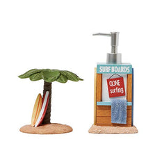Load image into Gallery viewer, SKL Home by Saturday Knight Ltd. Paradise Beach Soap Dispenser, 7.5" x 3" x 3.75", Multicolored
